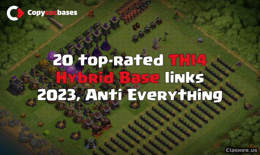 TH14 Base - Copy COC Bases | Clash of Clans Base Layouts & Attack Strategies