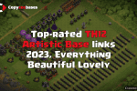 Top Rated Bases | TH12 Artistic Base | New Latest Updated 2023 | Town Hall 12 Bases | Anti 3 Star | Lovely Bases