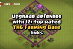 Top Rated Bases | TH6 farming Base | New Latest Updated 2023 | TH6 farming Base