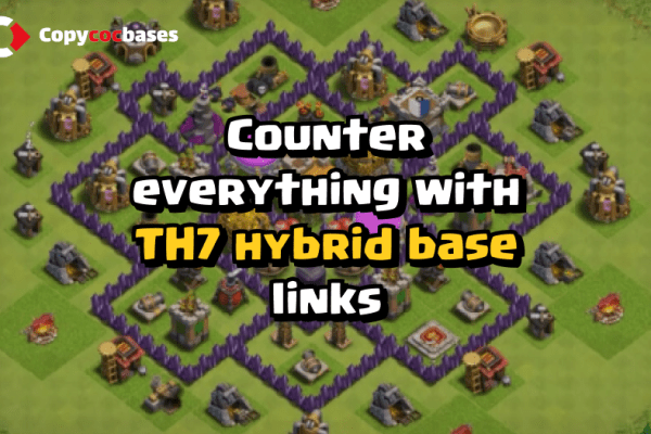 Top Rated Bases | TH7 hybrid Base | New Latest Updated 2023 | TH7 hybrid Base