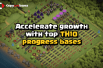 Top Rated Bases | TH10 Progress Base | New Latest Updated 2023 | Town Hall 10 Bases |