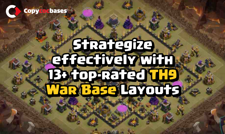 Top Rated Bases | TH9 War Base | New Latest Updated 2023 | Town Hall 9 Bases |