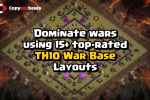 Top Rated Bases | TH10 War Base | New Latest Updated 2023 | Town Hall 10 Bases |