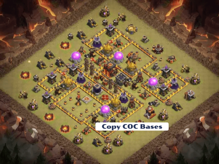 Top Rated Bases | TH10 Hybrid Base | New Latest Updated 2023 | TH10 Hybrid Base 10