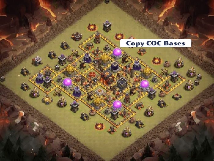 Top Rated Bases | TH10 Hybrid Base | New Latest Updated 2023 | TH10 Hybrid Base 12