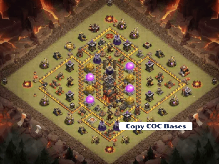 Top Rated Bases | TH10 Hybrid Base | New Latest Updated 2023 | TH10 Hybrid Base 13