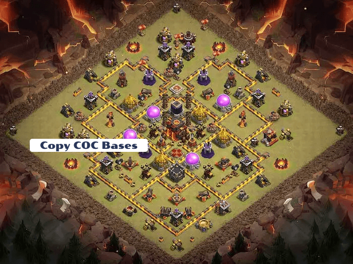 Top Rated Bases | TH10 Hybrid Base | New Latest Updated 2023 | TH10 Hybrid Base 14
