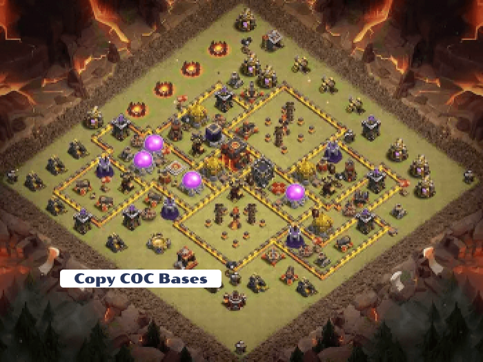 Top Rated Bases | TH10 Hybrid Base | New Latest Updated 2023 | TH10 Hybrid Base 15