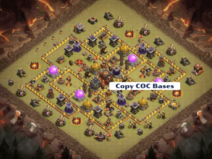 Top Rated Bases | TH10 Hybrid Base | New Latest Updated 2023 | TH10 Hybrid Base 2