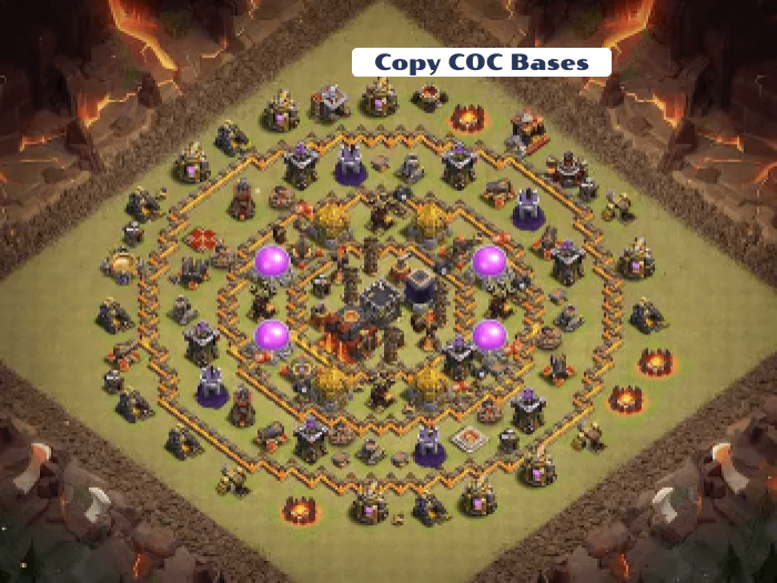 Top Rated Bases | TH10 Hybrid Base | New Latest Updated 2023 | TH10 Hybrid Base 3