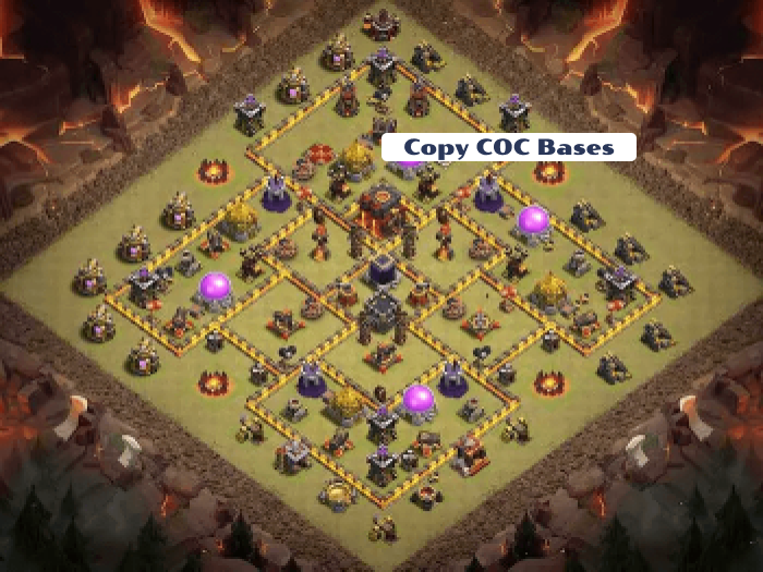 Top Rated Bases | TH10 Hybrid Base | New Latest Updated 2023 | TH10 Hybrid Base 5