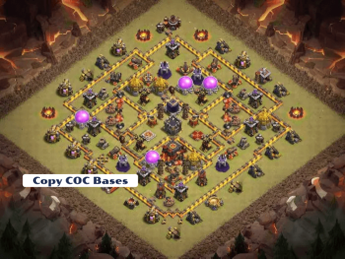 Top Rated Bases | TH10 Hybrid Base | New Latest Updated 2023 | TH10 Hybrid Base 7