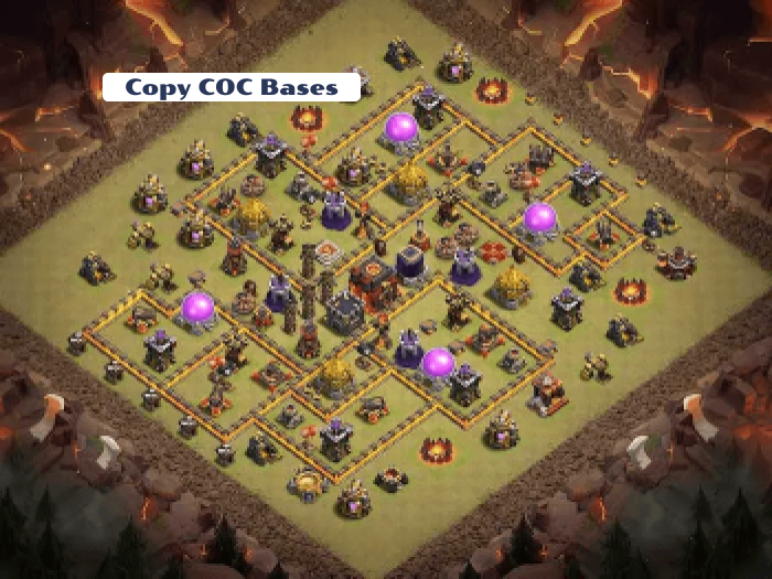 Top Rated Bases | TH10 Hybrid Base | New Latest Updated 2023 | TH10 Hybrid Base 8