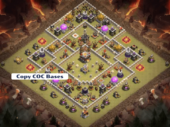 Top Rated Bases | TH11 Hybrid Base | New Latest Updated 2023 | TH11 Hybrid Base 9