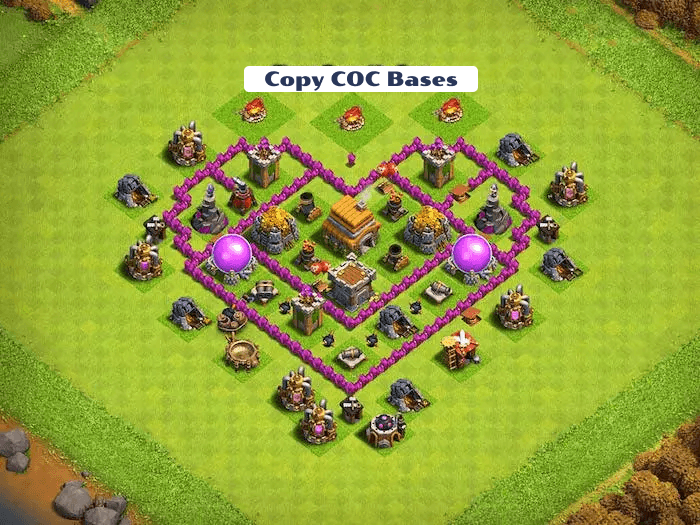 Top Rated Bases | TH6 farming Base | New Latest Updated 2023 | TH6 farming Base 13