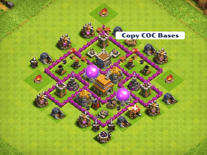 Top Rated Bases | TH6 farming Base | New Latest Updated 2023 | TH6 farming Base 3