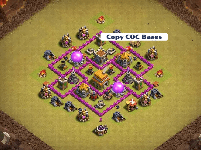 Top Rated Bases | TH6 Hybrid Base | New Latest Updated 2023 | TH6 Hybrid Base 1