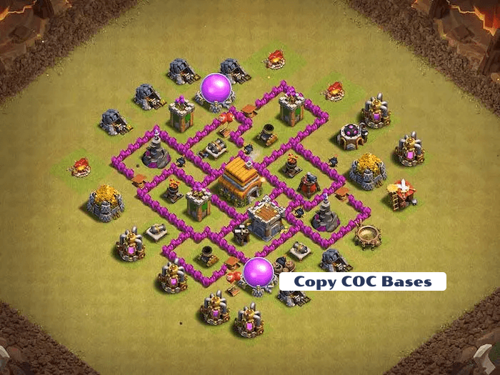 Top Rated Bases | TH6 War Base | New Latest Updated 2023 | TH6 War Base 13