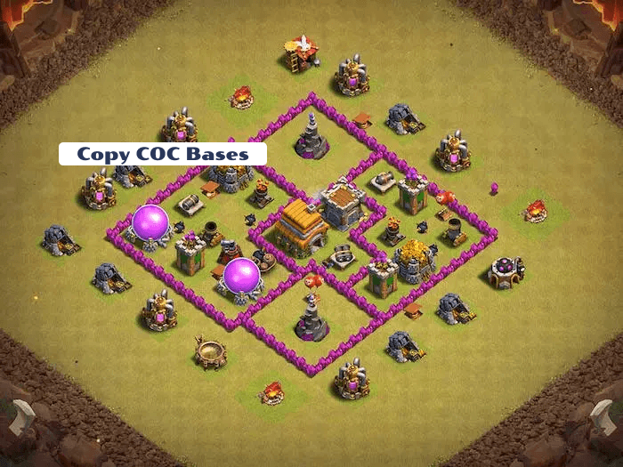 Top Rated Bases | TH6 War Base | New Latest Updated 2023 | TH6 War Base 15