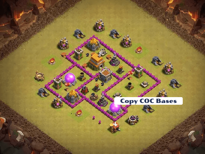 Top Rated Bases | TH6 War Base | New Latest Updated 2023 | TH6 War Base 16