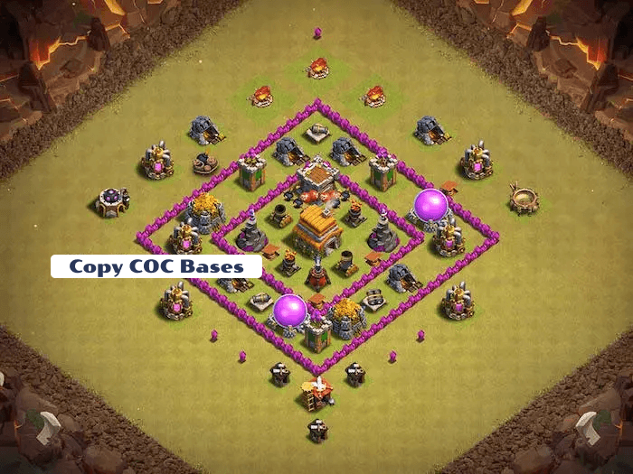 Top Rated Bases | TH6 War Base | New Latest Updated 2023 | TH6 War Base 7
