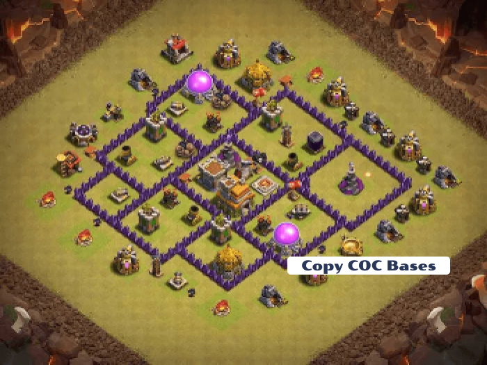 Top Rated Bases | TH7 War Base | New Latest Updated 2023 | TH7 War Base 4