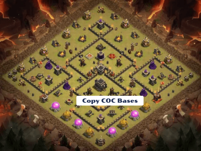 Top Rated Bases | TH9 War Base | New Latest Updated 2023 | Town Hall 9 Bases | TH9 War Base 4