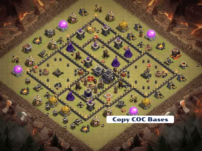 Top Rated Bases | TH9 War Base | New Latest Updated 2023 | Town Hall 9 Bases | TH9 War Base 6