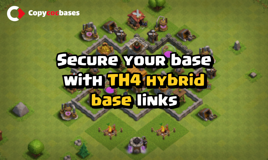 Top Rated Bases | TH4 Hybrid Base | New Latest Updated 2023 | TH4 Hybrid Base 