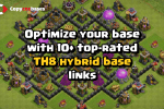 Top Rated Bases | TH8 Hybrid Base | New Latest Updated 2023 | TH8 Hybrid Base
