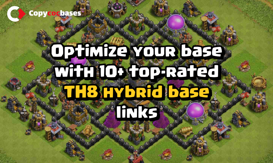 Top Rated Bases | TH8 Hybrid Base | New Latest Updated 2023 | TH8 Hybrid Base