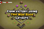 Top Rated Bases | TH4 War Base | New Latest Updated 2023 | TH4 War Base