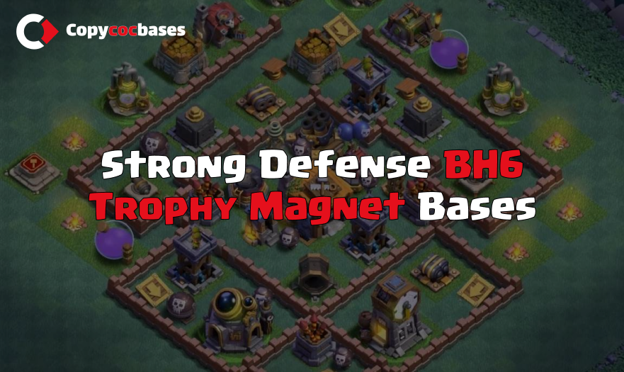 Top Rated Bases |BH6 Trophy Pushing Base | New Latest Updated 2023 | BH6 Trophy Pushing Base