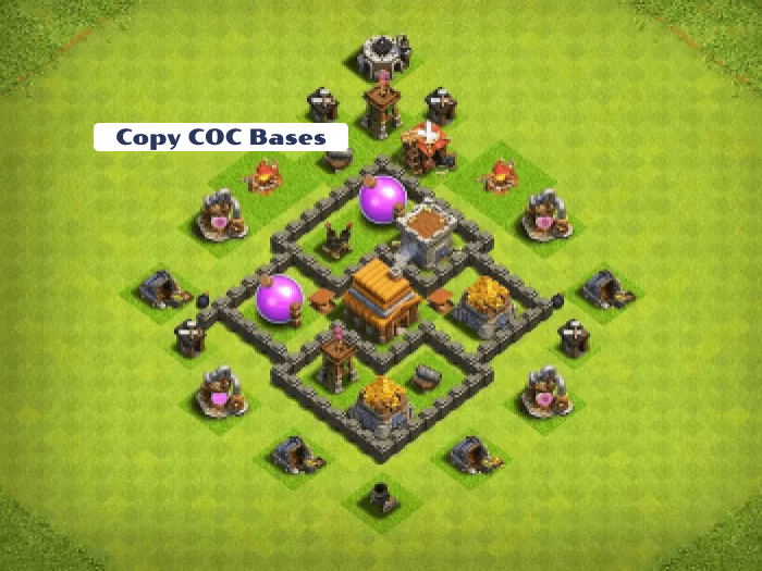 Top Rated Bases | TH4 farming Base | New Latest Updated 2023 | TH4 Farming Base 10