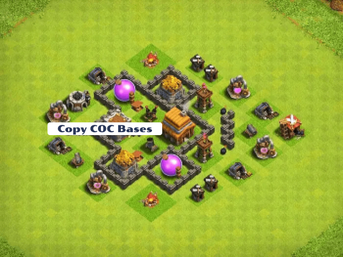 Top Rated Bases | TH4 farming Base | New Latest Updated 2023 | TH4 Farming Base 11