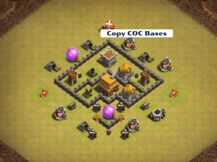 Top Rated Bases | TH4 Hybrid Base | New Latest Updated 2023 | TH4 Hybrid Base 5