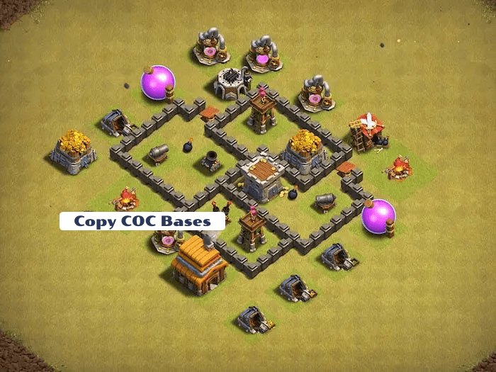 Top Rated Bases | TH4 War Base | New Latest Updated 2023 | TH4 War Base 10
