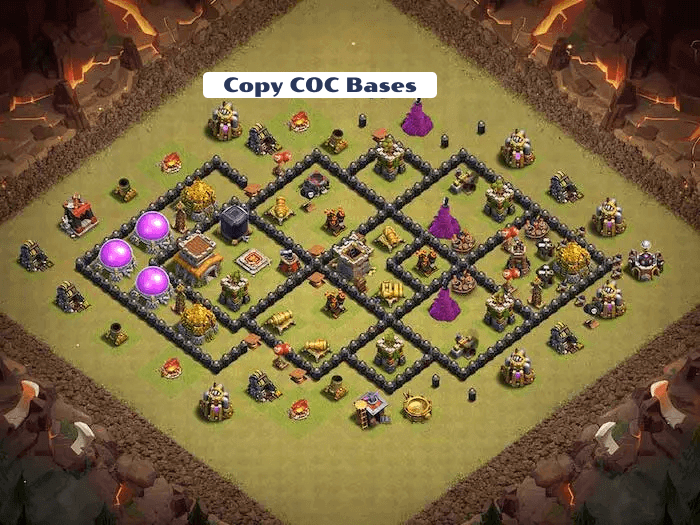 Top Rated Bases | TH8 War Base | New Latest Updated 2023 | TH8 War Base 9