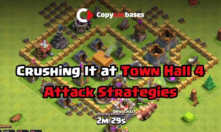 Top Rated Armies | TH4 Best Attack Strategies | New Latest Updated 2023 | TH4 Armies